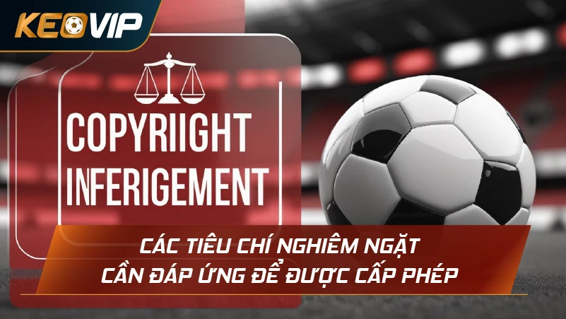 Các tiêu chí nghiêm ngặt cần đáp ứng để được cấp phép